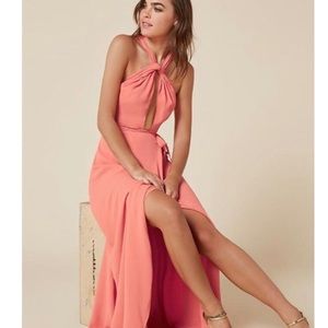 NWT Coral dress! Reformation size medium dress.
